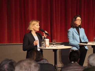 Kandidatinnen im Kino: Wahlkampf in der Mittagspause
