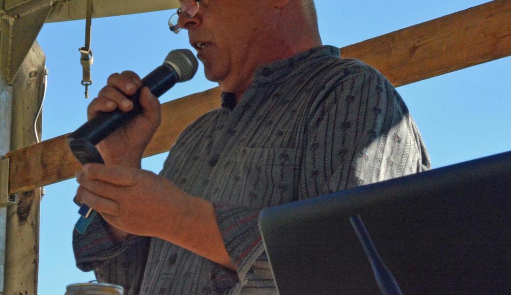 Vereinsmitglied Dave Dutler aus Ruggell moderierte.