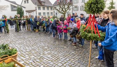 Gläubige Katholikinnen und Katholiken gedachten dem Einzug Jesu nach Jerusalem