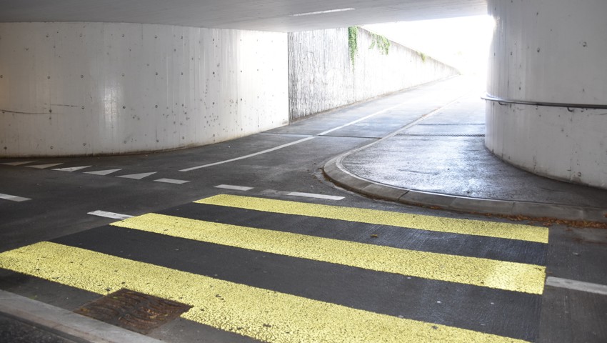 Die gefährliche Velo-Unterführung soll verbessert werden.