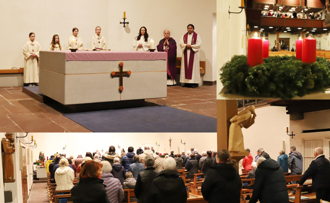 Begrüssung an «Gaudete» in der Bruderklausenpfarrei