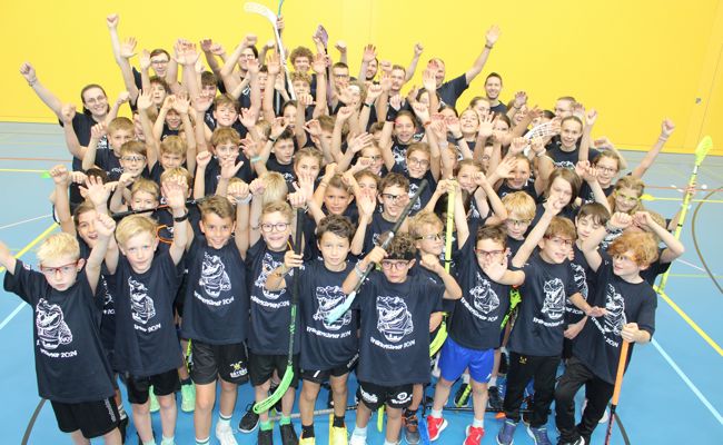 Trainingslager Junioren und Juniorinnen Unihockey Rheintal Gators