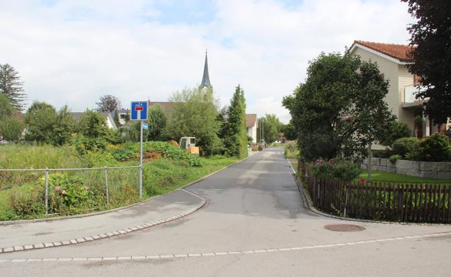 Eine kleine Sackgasse gibt zu reden