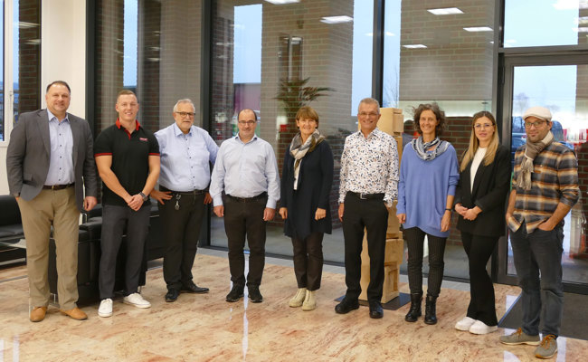 Gemeinderat besuchte die Firma Heule Werkzeug AG