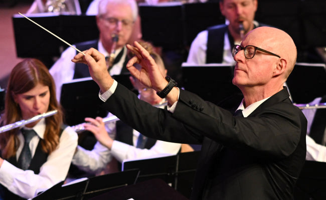 Die Musikgesellschaft St. Margrethen war am Unterhaltungsabend auf den Spuren von Walt Disney